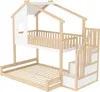 Sweiko Etagenbett, 90x200cm+140x200cm, Bettgitter, Produktbild-Vorschau 10