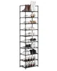 SONGMICS 10 Ebenen Schuhregal, Schuhablage 173 x 45 x 28 cm Produktbild-Vorschau 8