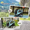 PawHut 2 v 1 – príves za bicykel pre psov, vozík pre psov s Náhľad obrázku produktu 4