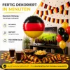 XXL Deutschland Deko Set über 50 Teile - Fanartikel Fußball Produktbild-Vorschau 6