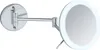 A wall-mounted makeup mirror with LED lighting. Produktbild-Vorschau