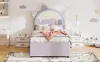 Letto per bambini 90 x 200 cm con testiera a forma di Anteprima dell’immagine prodotto 16