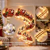 LED Weihnachtsdeko für die Wand, beleuchteter Weihnachtszug Produktbild-Vorschau 5