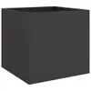 vidaXL Pflanzkübel 2 Stk. Schwarz 42x40x39 cm Stahl Produktbild-Vorschau 4