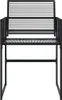 VidaXL 4008578, Taras, Technorattan, Stal, Czarny, 110 kg, Podgląd zdjęcia produktu 4