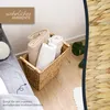 Kosz na śmieci, kosz do przechowywania z drewnianymi Podgląd zdjęcia produktu 4