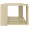 vidaXL Table basse chêne Sonoma 40x40x30 cm bois composite Voir les images du produit 12
