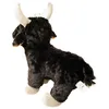 Doudou taureau en noir "Stier" - 30 cm Voir les images du produit 6