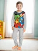 Marvel The Avengers Schlafanzug für Jungen - Kinder Pyjama Produktbild-Vorschau 2