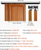 Set di ferramenta per porte scorrevoli VEVOR da 1524 mm, Anteprima dell’immagine prodotto 7
