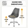 FORTENA Ergonomischer Bürostuhl Drehstuhl für Home Office, Produktbild-Vorschau 5