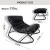 Ergonomische Schommelstoel - Relaxstoel - Binnen/Buiten - Productafbeelding-voorbeeld 2