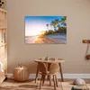MuchoWow® Poster Palmen am Strand bei Sonnenaufgang 90x60 Produktbild-Vorschau 6