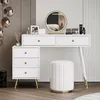 Make-up tafelset met spiegel en verlichting, uitschuifbaar Productafbeelding-voorbeeld 3