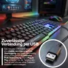 Clavier Backlit Gaming RGB LED Lighting pour PC Laptop PS3 Voir les images du produit 20