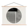 MuchoWow® Textilposter Minimalismus - Kreis - Design 120x90 Produktbild-Vorschau 1