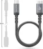 deleyCON 0,30m USB 3.0 Micro B Kabel Kurz 5Gbps - USB-C Produktbild-Vorschau 3