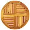 vidaXL Piano del tavolo Ø60x2 cm rotondo in legno massiccio Anteprima dell’immagine prodotto 5