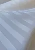 Edler Textil Duschvorhang Gestreift Damast Weiss 120X200 Cm Produktbild-Vorschau 3