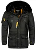 warme Herren Winter Jacke Parka Outdoor Steppjacke Anorak Produktbild-Vorschau 1