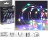 A product package and a close-up of the wire lights. Produktbild-Vorschau