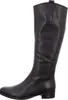 A black leather boot shown from the side against a white background. Produktbild-Vorschau