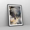 Gerahmtes Poster - Schwarzer Rahmen - Dunkel Abstraktion Produktbild-Vorschau 8
