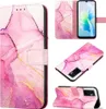 VIVO S10E 5G Hülle, Marmor Motiv Kunstleder Tasche Wallet Produktbild-Vorschau 1