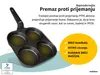 Endusor panvica na volské oká pre všetky typy sporákov, panvica na vyprážanie vajec Náhľad obrázku produktu