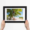 Bild 30x20 MDF-Rahmen, Wandkunst Tropischer Strand Produktbild-Vorschau 3