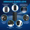 Extralink Armadio Rack 19" 42U 800 × 800 mm Armadio Server Anteprima dell’immagine prodotto 5