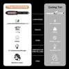 OKWISH Lockenstäbe Keramik Lockenstab & Glätteisen, 38mm Produktbild-Vorschau 4