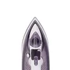 Top view of a violet and white steam iron on a white background. Produktbild-Vorschau