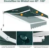 Tenda da sole a bracci pieghevoli COSTWAY 2,5x2m, tenda da Anteprima dell’immagine prodotto 8
