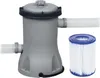 A pool filter pump and a replacement filter cartridge are shown against a white background. Náhľad obrázku produktu
