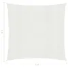 vidaXL Voile d'ombrage 160 g/m² blanc 6x6 m HDPE Voir les images du produit 13