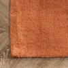 Jedwabisty Wysoki Dywan Rabbit Ceglasty Podgląd zdjęcia produktu 3