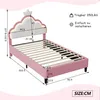 INONEFT Kinderbett 140x200 cm, Prinzessin-Polsterbett mit Produktbild-Vorschau 7