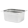 vidaXL Gastronádoba 2 ks GN 1/2 150 mm z nerezové oceli Náhled obrázku produktu 2