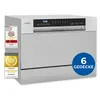 Exquisit Geschirrspüler GSP5206-030D silber | Spülmaschine Produktbild-Vorschau 1