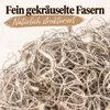 Nahaufnahme der bereiften Faser im hellen Weiß mit Frostglanz Produktbild-Vorschau