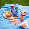 Set de pique-nique Pop-Up Mushroom, 24 pièces - Multicolore Voir les images du produit 3