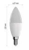 EMOS GoSmart CCT+RGB LED-Lampe dimmbar 4,8W E14 Zigbee Produktbild-Vorschau 3