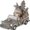 Clayre & Eef Figur Tiere 16x8x11 cm Grau Beige Polyresin Produktbild-Vorschau 2