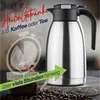Edelstahl Isolierkanne 2 Liter mit Einhandbedienung Produktbild-Vorschau 3