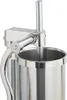 A close-up view of a stainless steel sausage stuffer. Náhled obrázku produktu