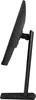 Side view of a black computer monitor on a stand against a white background. Produktbild-Vorschau
