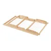A wooden drying rack is shown folded on a white background. Anteprima dell’immagine prodotto