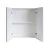 Spiegelschrank HWC-B19b, Badschrank Hängeschrank, 2 Produktbild-Vorschau 3