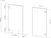 Küchenfront Vicco R-Line Weiß Hochglanz 59.2 x 59 cm Produktbild-Vorschau 2